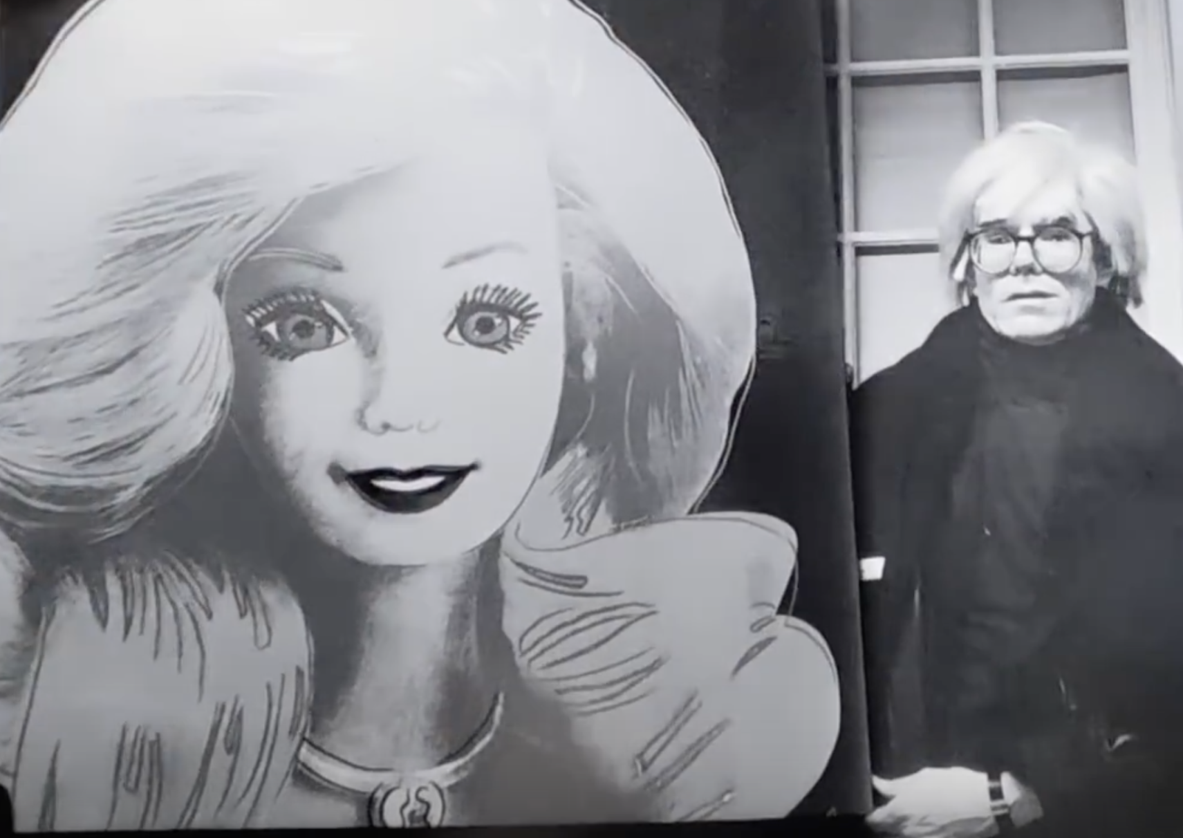 1986: Andy Warhol paints Barbie
